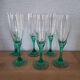 6 Bormioli Rocco champagne flutes from the 1990s
