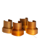 Four wall sconces in pine veneer model 4408 by Translandia - Denmark 1970s.