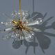Chandelier “EXPLOSE” by René Roubíček, sculptural art glass ceiling light