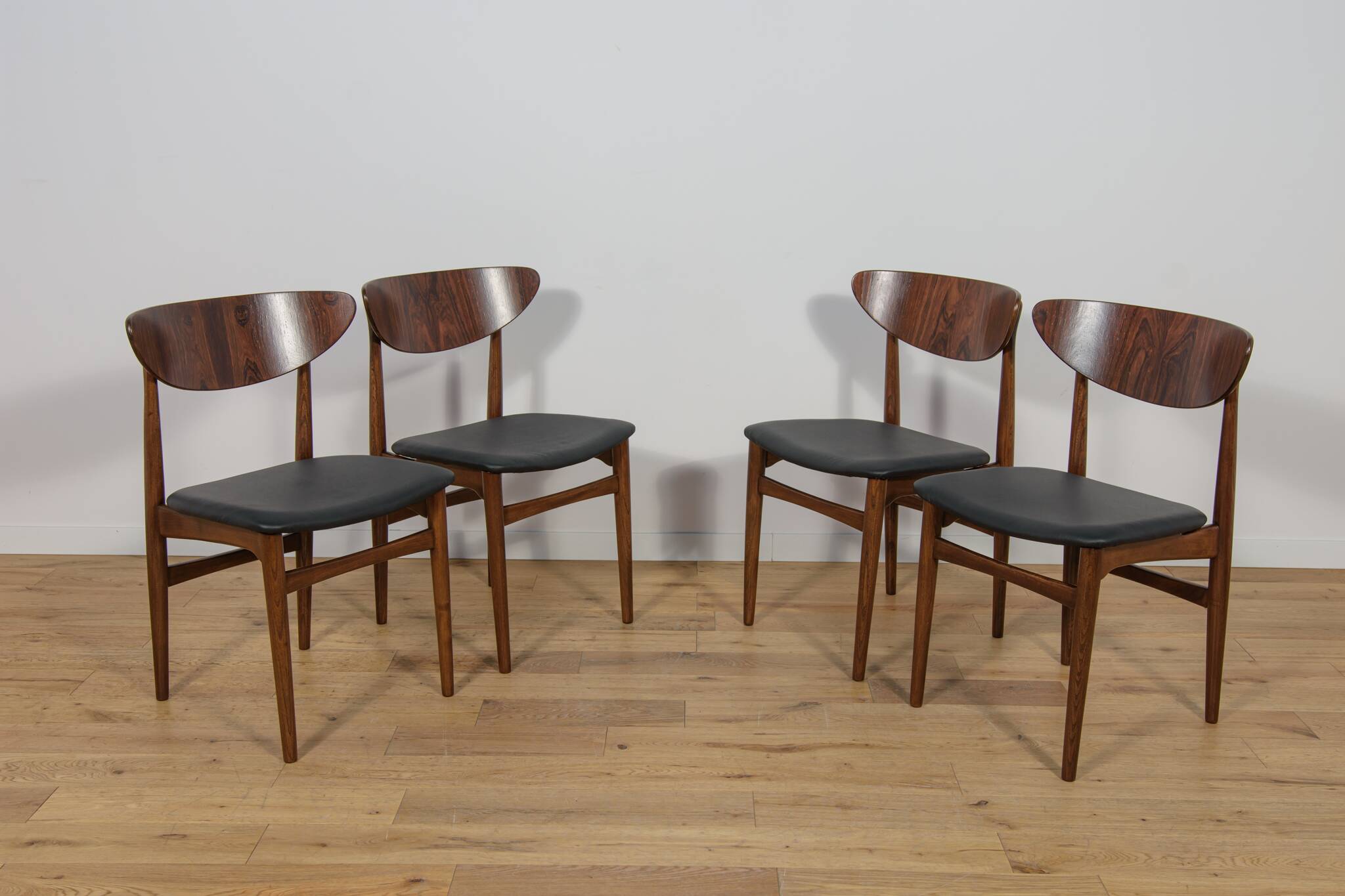 Mid-Century Danish Dining Chairs, 1960s, Set of 4