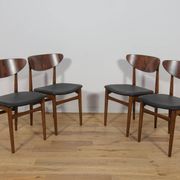 Mid-Century Danish Dining Chairs, 1960s, Set of 4