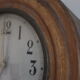 Large clock beginning of the century 1920 bistro or grocery store, old