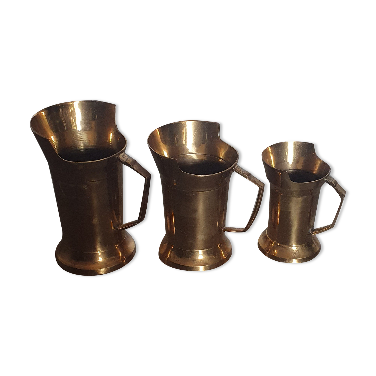 Brass pitchers