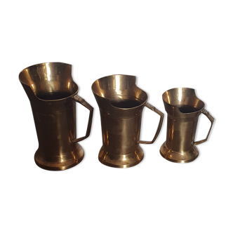 Brass pitchers