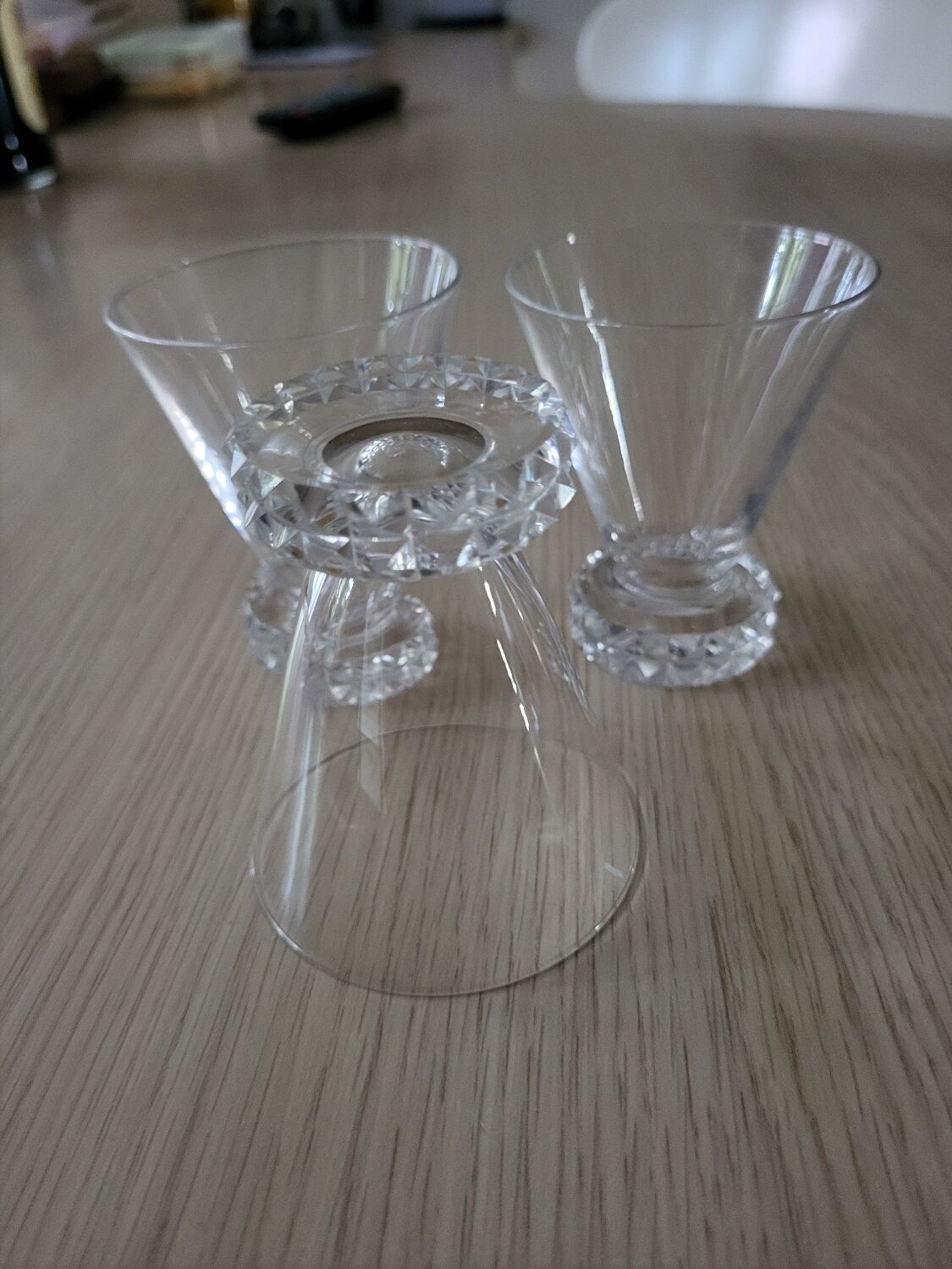 Liquor glasses