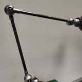 Workshop lamp Jieldé 2 industrial arm patina graphite rifle barrel