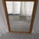 Bevelled mirror with gold frame 49x68cm