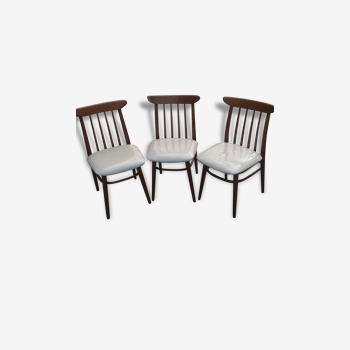 Trois chaises Thonet