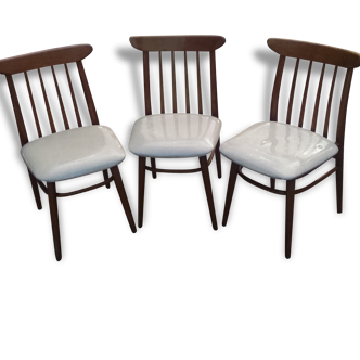 Trois chaises Thonet