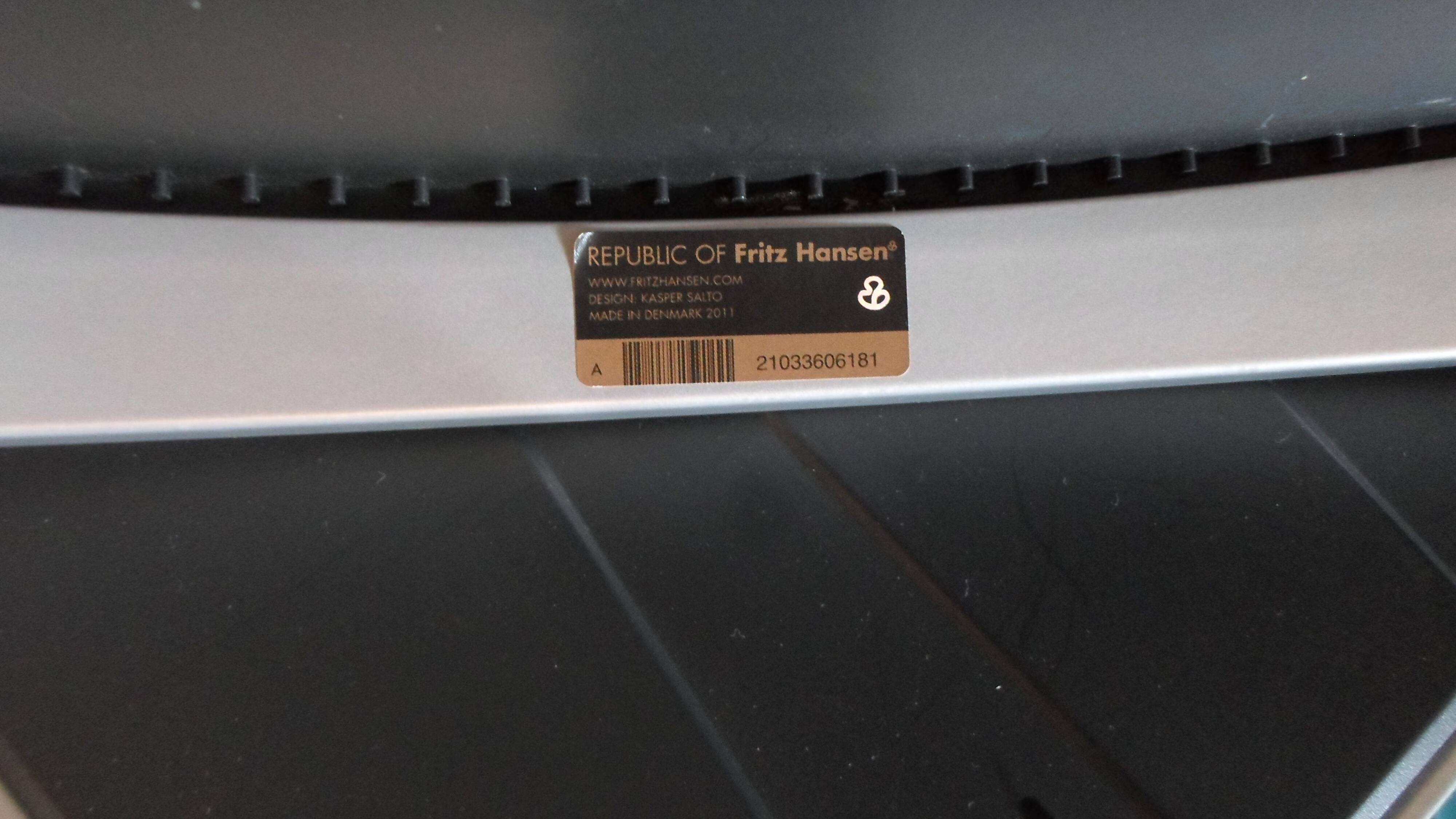 Ice model chair by 2 by kasper salto for fritz hansen denmark