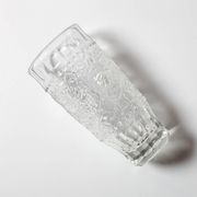Vintage Cibulak Glass Vase by Pavel Panek: Mid-Century Modern Czech Design