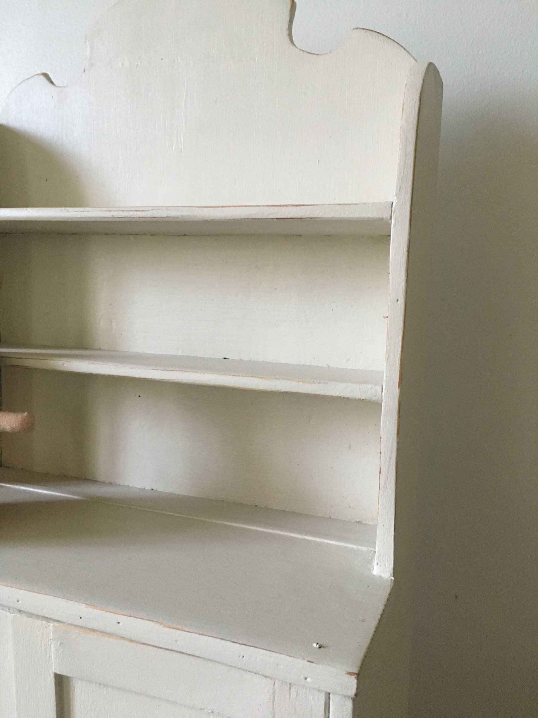 Vintage doll's cabinet sideboard