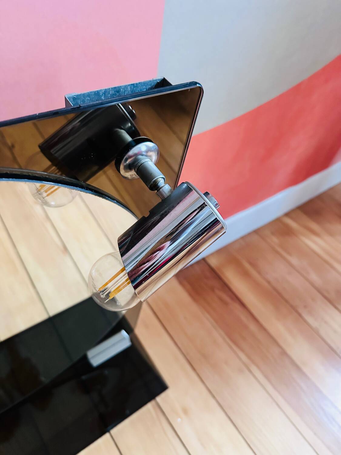 Vintage bathroom mirror