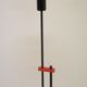 Italian design lamp lacquered metal 80's
