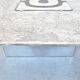 Willy Ceysens, Brutalist Aluminum Coffee Table