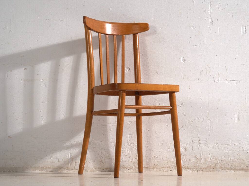 Antique bentwood chairs TON – Czechoslovakia, circa 1960 #9 – Set of 2 pieces
