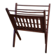 Folding teak magazine holder by Cees Braakman