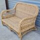 Rattan and wicker sofa 1960