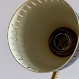Metal and brass cocotte lamp, 1950s