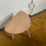 Raw tripod stool