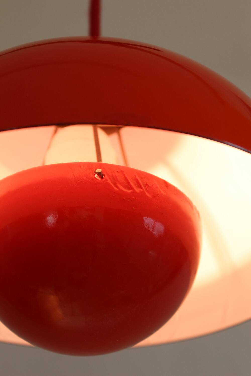 Flower Pot VP1 Pendant Light by Verner Panton for Louis Poulsen 1960s