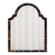 Miroir de style chinois laqué noir, années 1910.