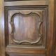 Pair of Louis XV walnut doors with medallion
