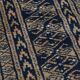 Square Rug in Red and Blue – 105x98 cm