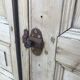 Paire de portes de placard vintage