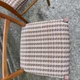 Set of 4 Scandinavian style chairs in vintage beech