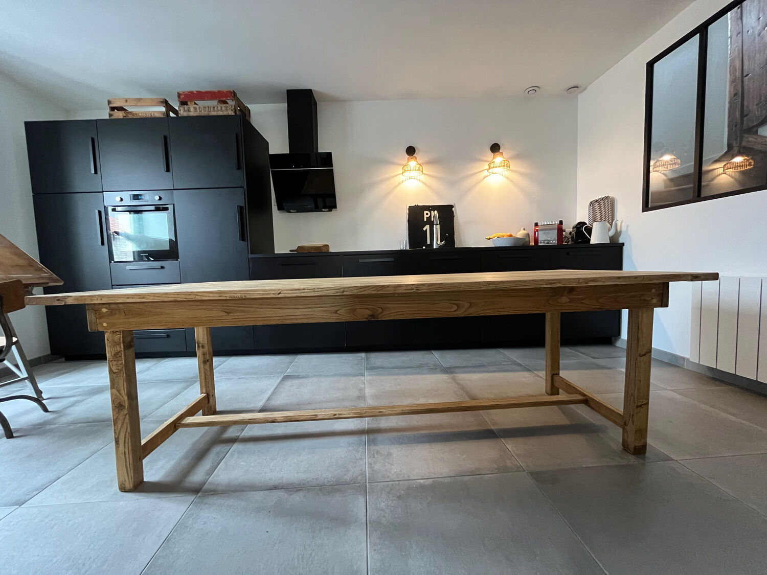 Large farmhouse table