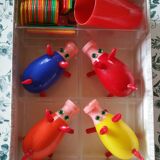 Complete "the laughing pig" game