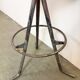 Grey Industrial Workshop Stool, 1960s