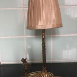 Brass art deco lamp  with putti