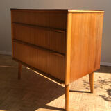 Compass feet chest of drawers from the 1960s