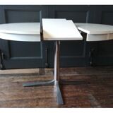 Vintage round table with extensions 1970