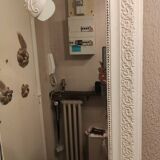 Miroir style Louis Philippe blanc