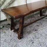 Brustalist table and 2 benches by Finnish designer Olavi Hänninen
