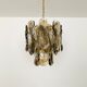 Large smoked glass citrus chandelier by j.t. kalmar