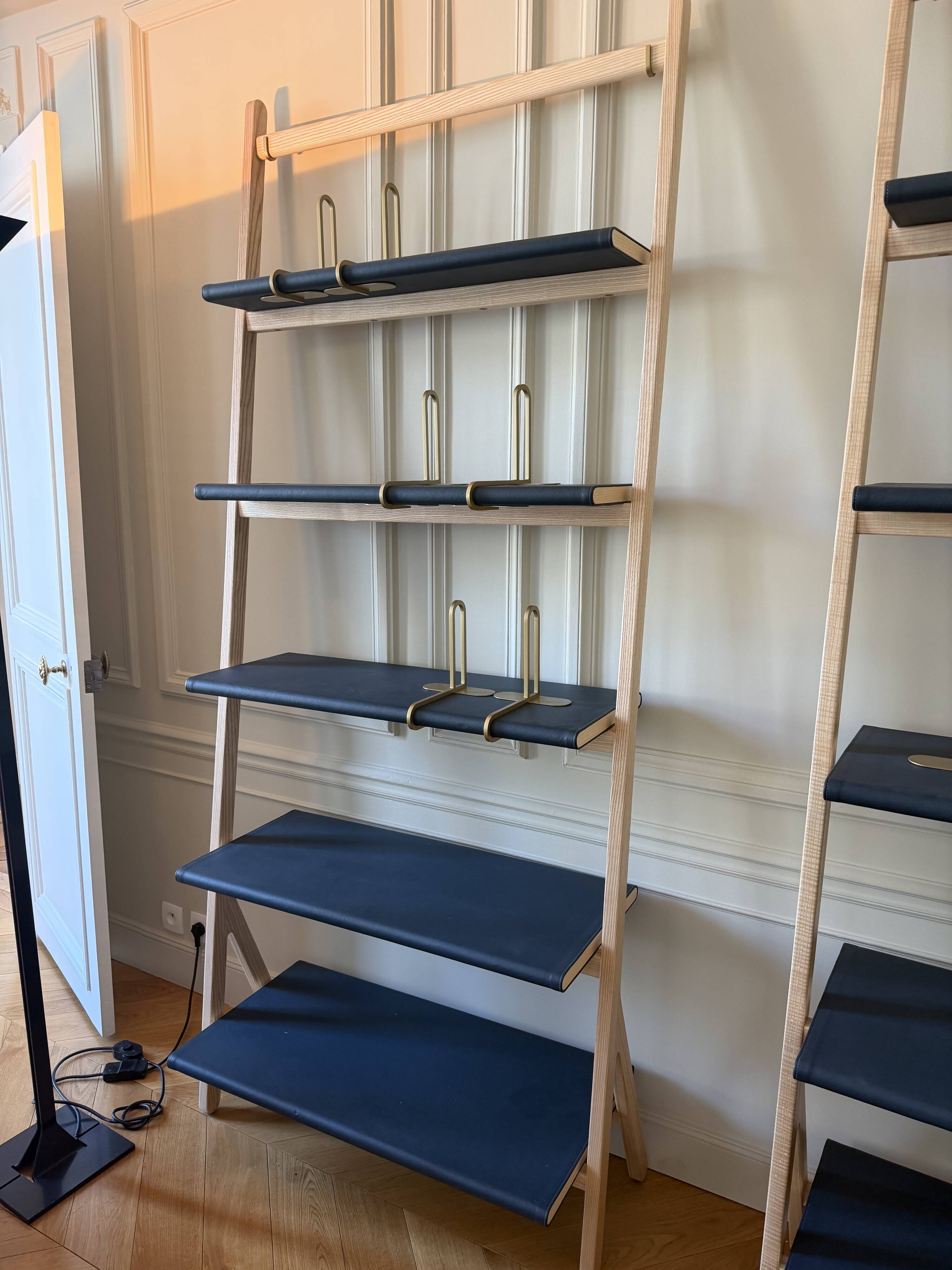 Leather library REN by Neri&Hu for Poltrona Frau