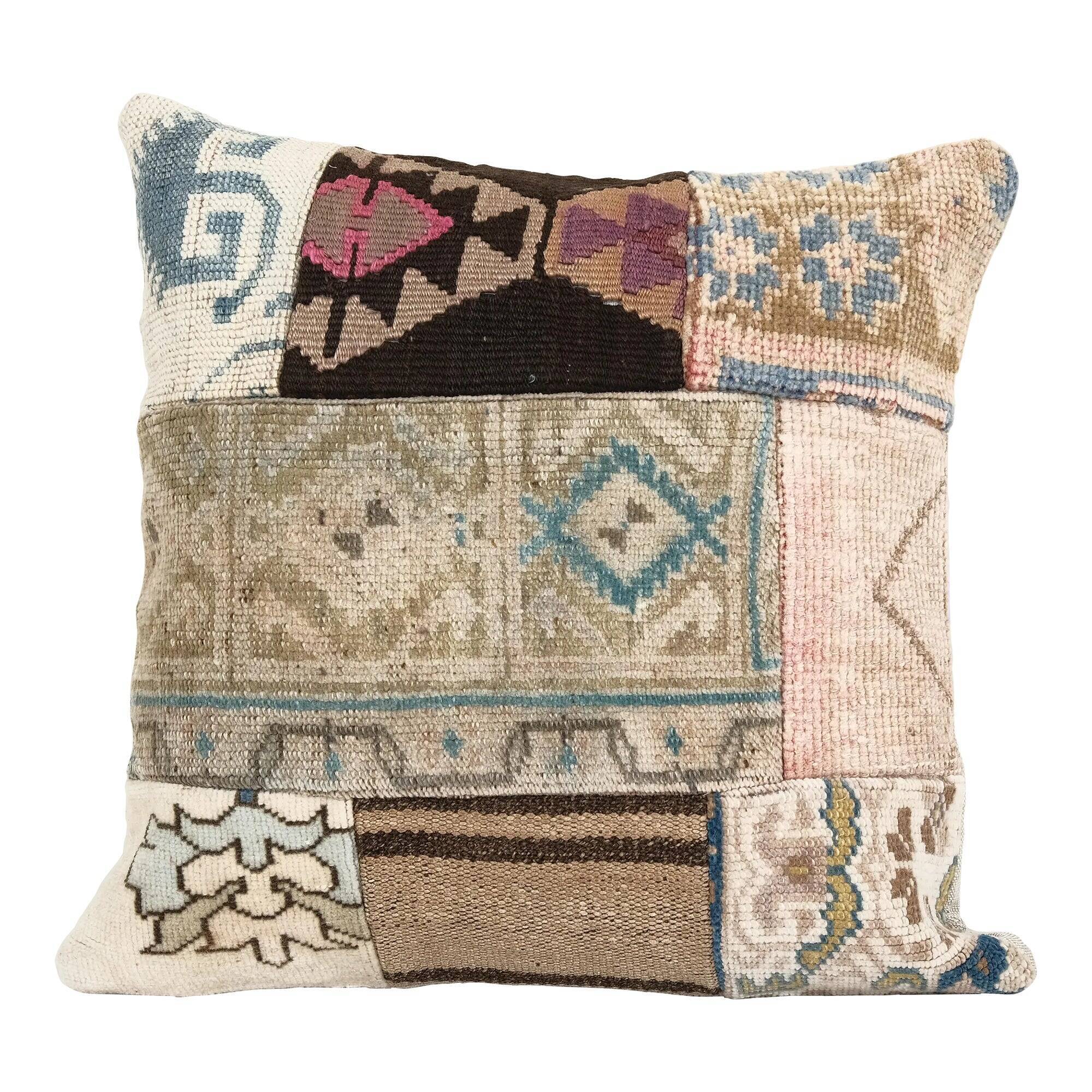 Vintage kilim cushion cover 46x43 cm