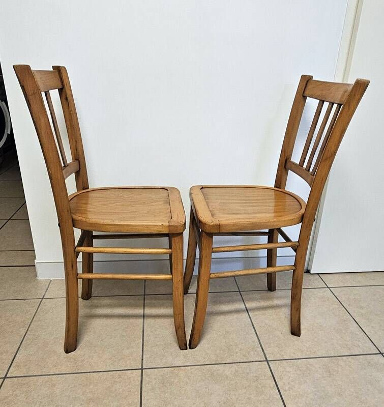 Vintage Luterma bistro chair pair – mid 20th century (1950s-60s)