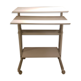 Office like new with wheels, with 3 levels, adjustable in height