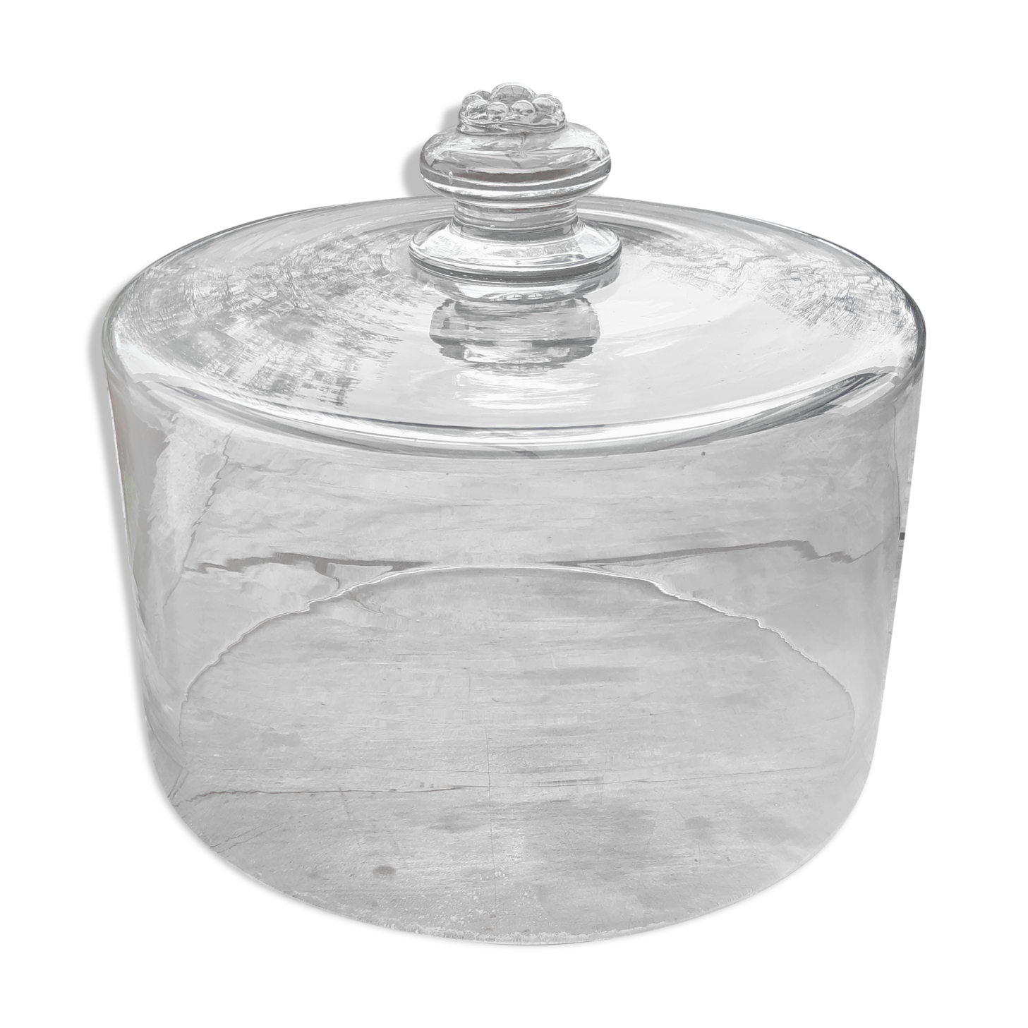 Cloche en verre soufflé fin 19ème