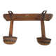 Patère en bois