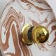 Appliqué in mixed earths