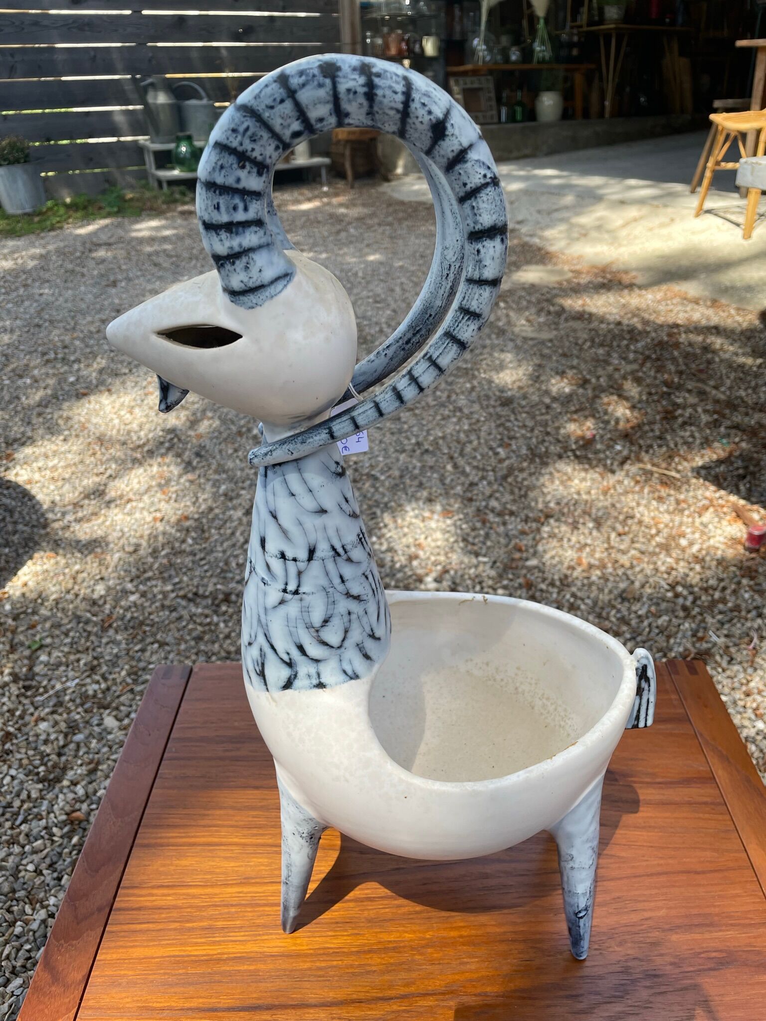 Empty ceramic pocket Lucien Neuquelman