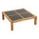 Coffee table or side table in pine and laminate, France, 1970s