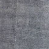 5x7 Shades Of Gray Vintage Kilim Rug, 156x231Cm