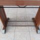 Paire de tables bistrot